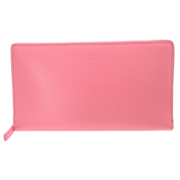 Balenciaga 664041 Women's Leather Coin Purse/coin Case Pink - Picture 1 of 9